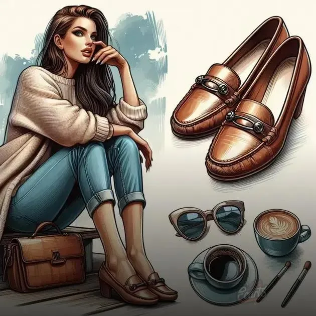 Dicas para combinar mocassins femininos casuais com diferentes peças de roupa Dicas para combinar mocassins femininos casuais com diferentes peças de roupa