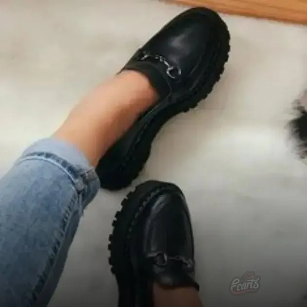 Guia de Estilo com Mocassim Feminino Marrom Guia de Estilo com Mocassim Feminino Marrom