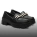 mocassim feminino de lona