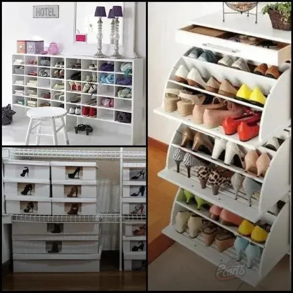 Aproveitando Espaços Pequenos para Guardar Sapatos Aproveitando Espaços Pequenos para Guardar Sapatos