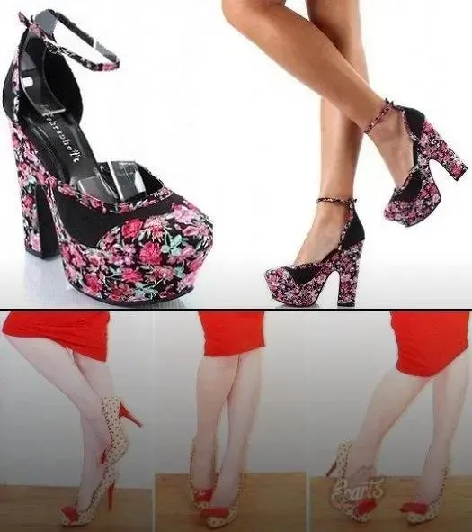 Calçados com estampas modernas invadem as tendências Calçados com estampas modernas invadem as tendências