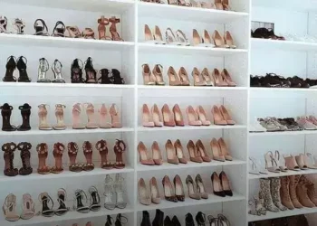 como organizar os sapatos