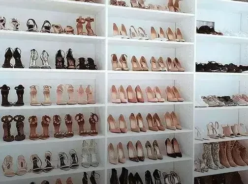 como organizar os sapatos