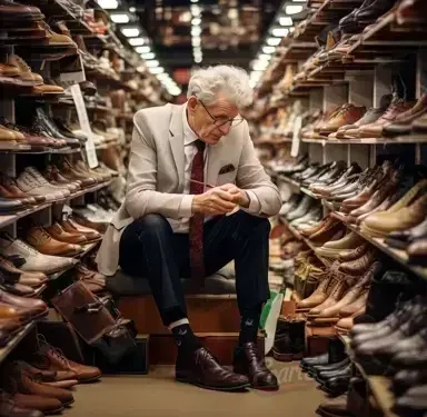 conforto do calçado