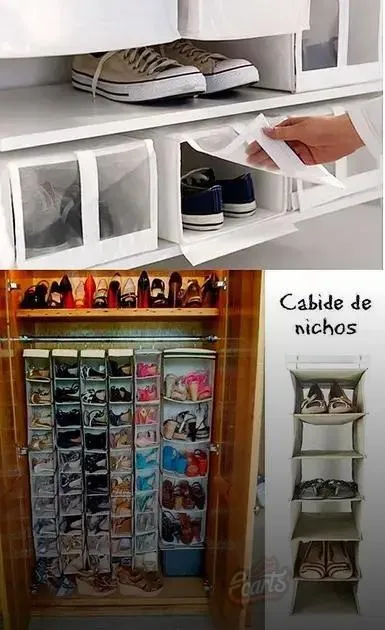 Criatividade em Organização: Soluções Criativas para Sapatos Criatividade em Organização: Soluções Criativas para Sapatos