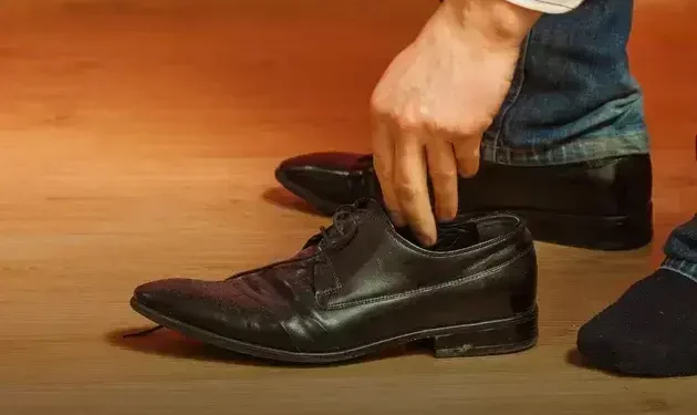 sapato social masculino couro polido confortável