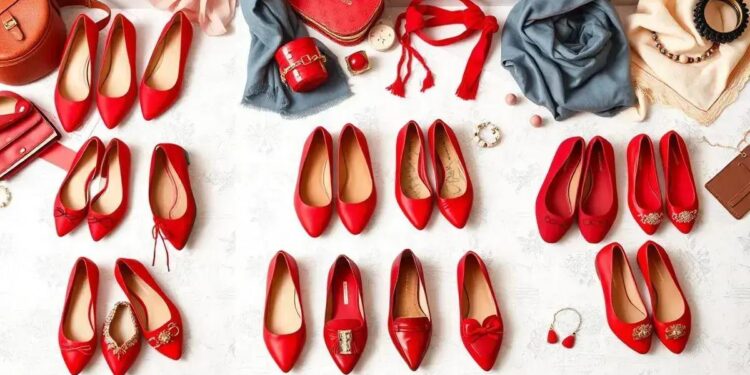 10 Opções de Sapatilha Vermelha para Looks Versáteis