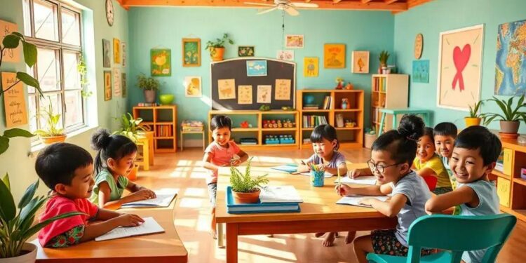 5 Passos da Revitalização da Sala Infantil em Taquara