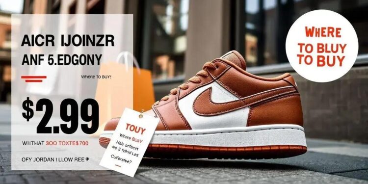 Air Jordan 1 Low Mocha: Preços e Onde Comprar