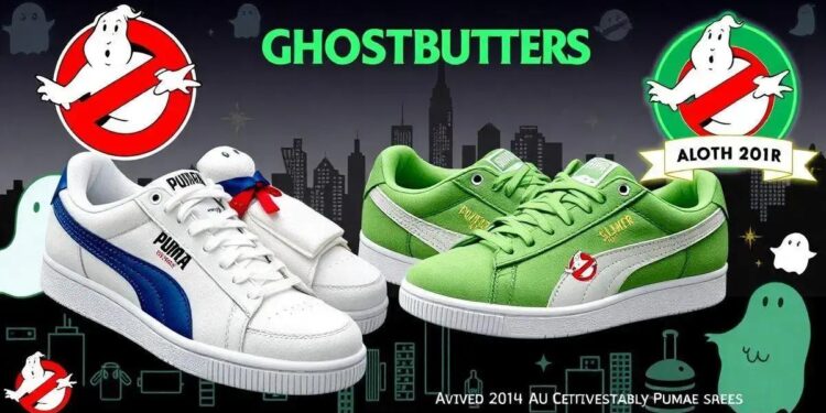 Ghostbusters PUMA Suede XL: Conheça os Vilões em Detalhes