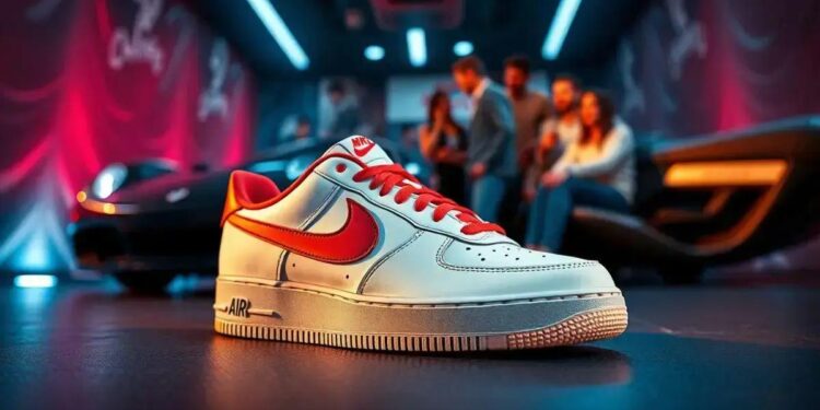 Nike Air Force 1: Colaboração Exclusiva da L’Art de L’automobile