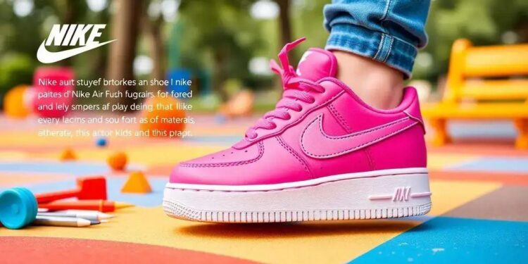 Nike Air Force 1 Hot Fuschia: Estilo e Conforto para Crianças