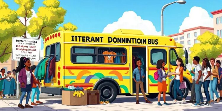 Ônibus Itinerante: 5 Locais para Doações de Roupas em Canoas