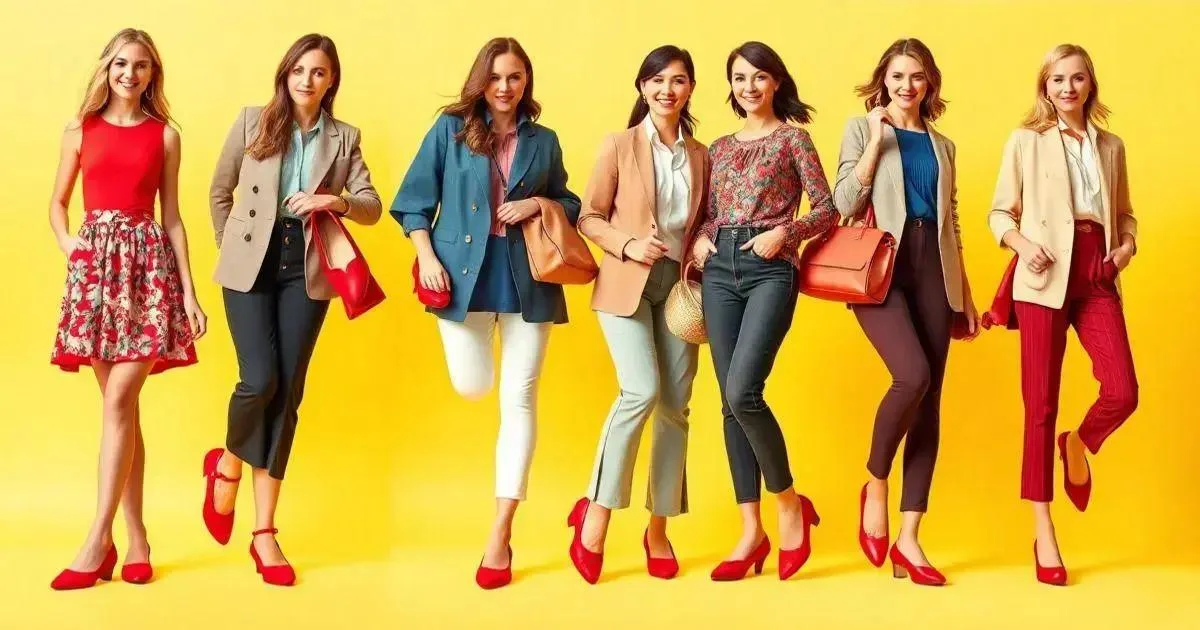 Tendências de Moda com Sapatilhas Vermelhas Tendências de Moda com Sapatilhas Vermelhas