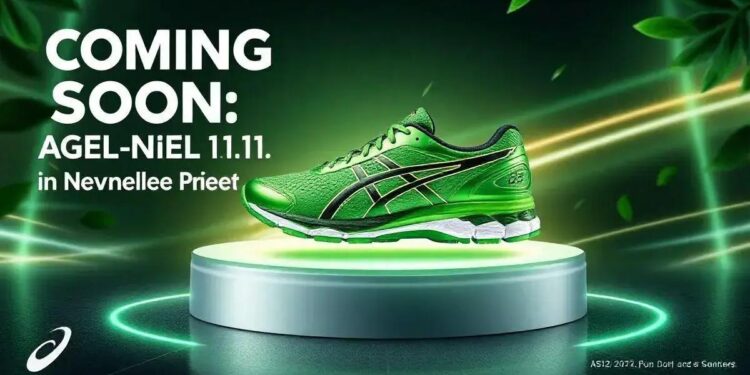 ASICS GEL-Nimbus 10.1: Lançamento em Verde Metálico