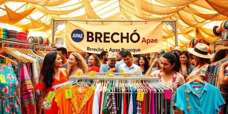Brechó Apae Brusque: Peças a partir de R$ 5 nesta Quarta-feira