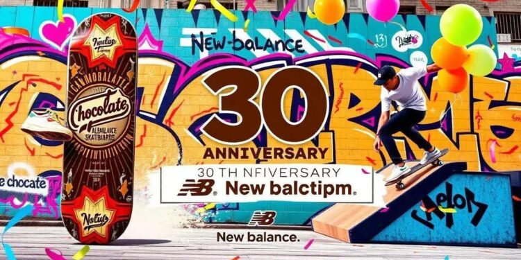 Chocolate Skateboards: 30 Anos de Inovação com New Balance