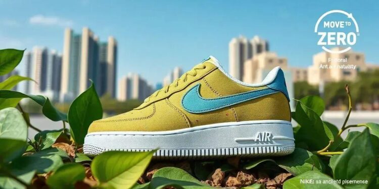 Nike Air Force 1: Materiais Reciclados e Sustentabilidade