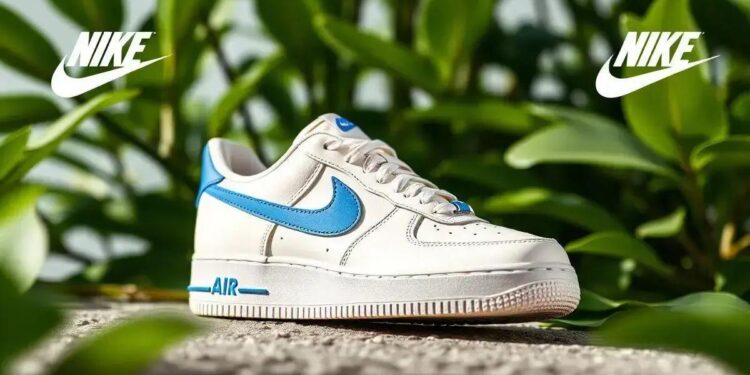 Nike Air Force 1: Novidade com Acentos em Azul Universitário