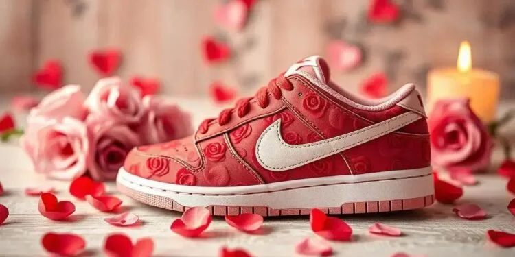 Nike Dunk Low Roses: O Sneaker Perfeito para o Dia dos Namorados