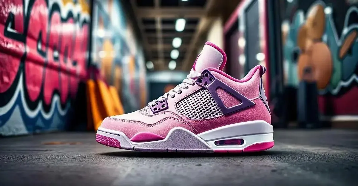 Onde Comprar a Air Jordan 4 Orchid Onde Comprar a Air Jordan 4 Orchid