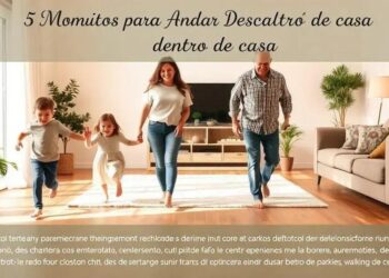 5 Motivos para Andar Descalço Dentro de Casa