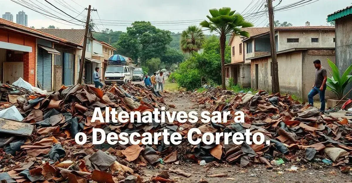 Alternativas para o Descarte Correto Alternativas para o Descarte Correto