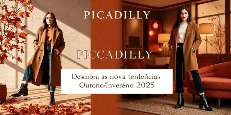 Descubra as Novas Tendências Outono/Inverno 2025 da PICCADILLY
