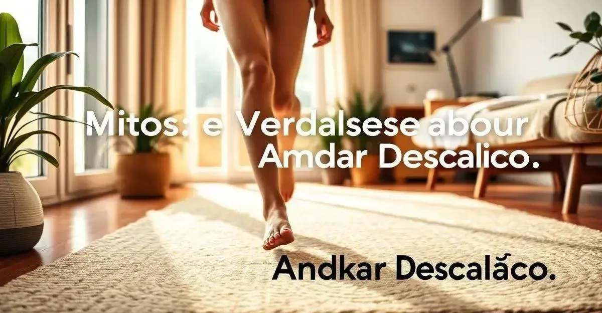 Mitos e Verdades sobre Andar Descalço Mitos e Verdades sobre Andar Descalço
