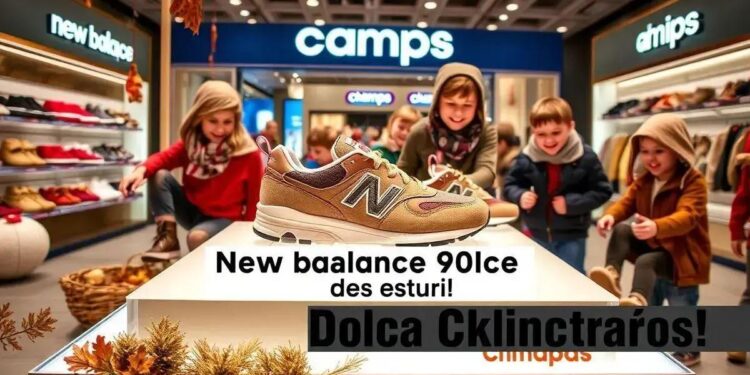 Nova New Balance 9060 “Dolce” para Crianças Lançada na Champs