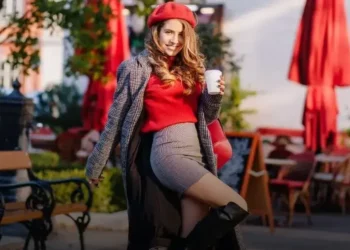 Bota feminina com zíper