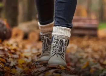 Bota feminina para a primavera