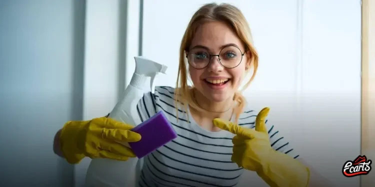 Limpeza de sapatos de camurca