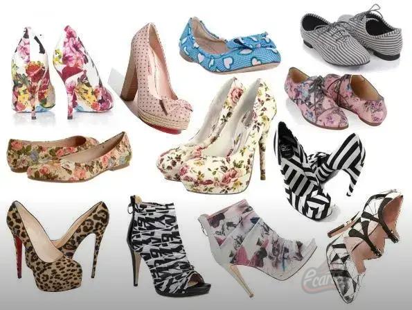 Escolhendo calçados estampados que combinam com seu estilo