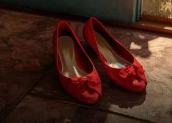 sapatilha feminina vermelha