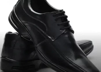 sapato social masculino em couro