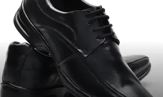 sapato social masculino em couro