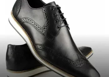 sapato social masculino salto alto