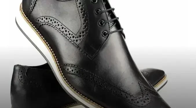 sapato social masculino salto alto