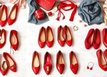 10 Opções de Sapatilha Vermelha para Looks Versáteis