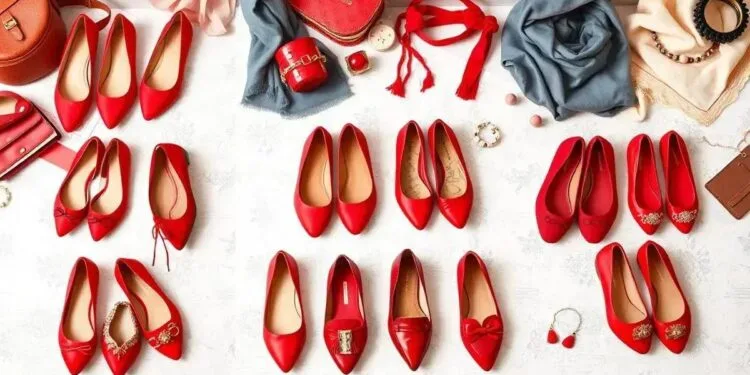 10 Opções de Sapatilha Vermelha para Looks Versáteis