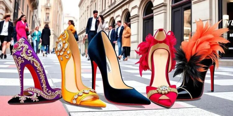 5 Tendências de Sapatos Elegantes em Milão: Aquazzura e Giuseppe Zanotti