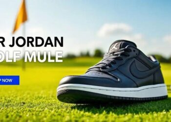 Air Jordan 1 Golf Mule: O Retorno do Estilo “Shadow”