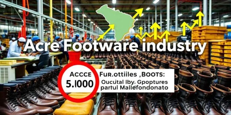 Indústria de Calçados do Acre Envia 5 Mil Botas para Porto Maldonado