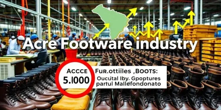 Indústria de Calçados do Acre Envia 5 Mil Botas para Porto Maldonado