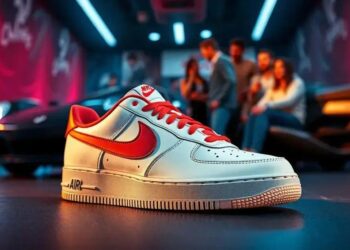 Nike Air Force 1: Colaboração Exclusiva da L’Art de L’automobile