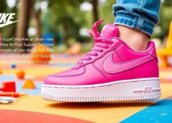 Nike Air Force 1 Hot Fuschia: Estilo e Conforto para Crianças