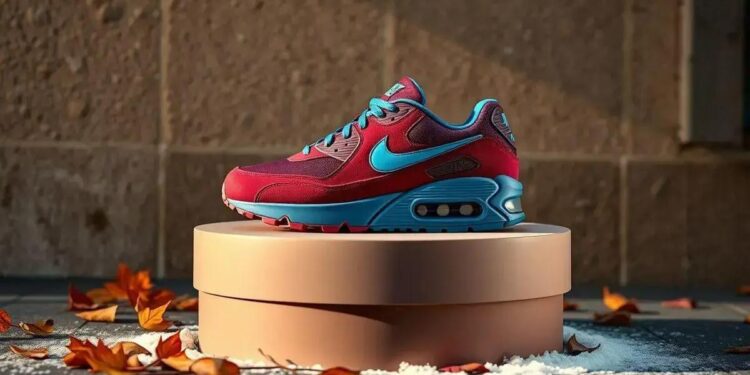 Nike Air Max Sunder: Nova Cor Burgundy e Azul para 2024