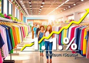 Setor de Vestuário: Alta de 1,1% em Setembro