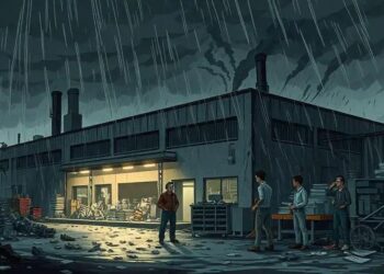 Temporal Atinge Fábrica de Calçados e Deixa Funcionários no Escuro